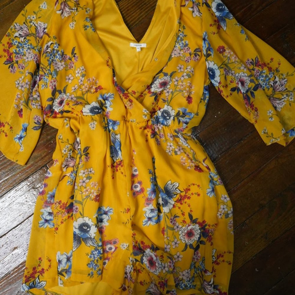 Deep V-Cut Romper